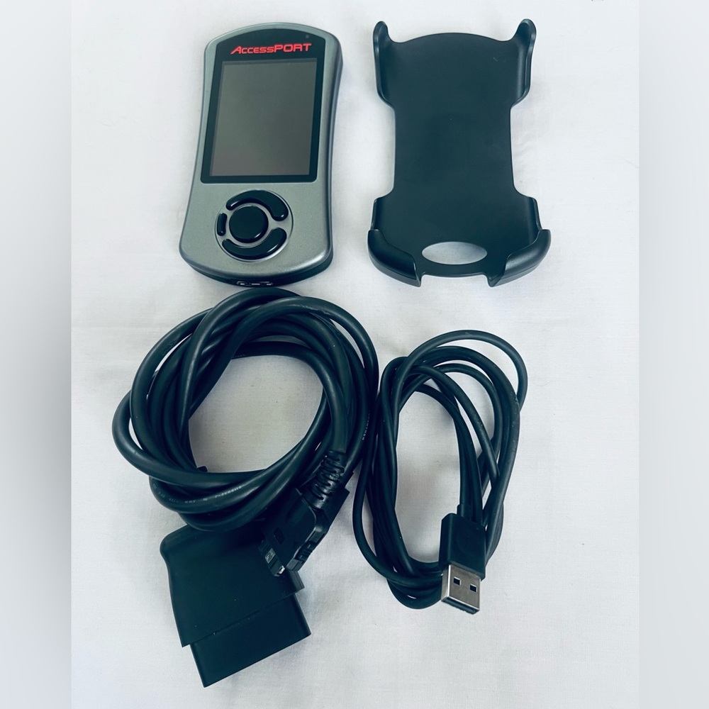Black and Gray Electronic Device with AccessPORT Mint Conditions Works Perfectly